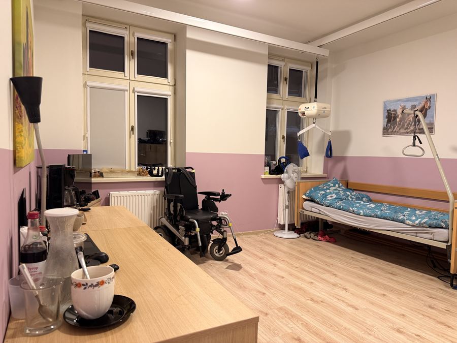Wnętrze mieszkania treningowego